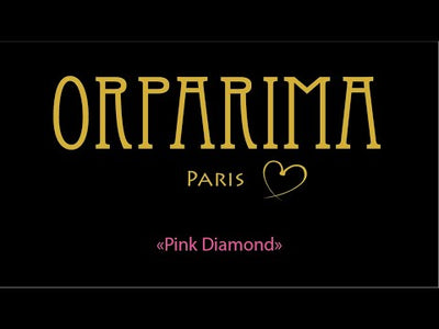 Orparima présente le modèle "Pink Diamond" à 360 degrès. Tour d'oreille doré au Palladium imaginé et créé par Orparima, fabriqué par une entreprise française.