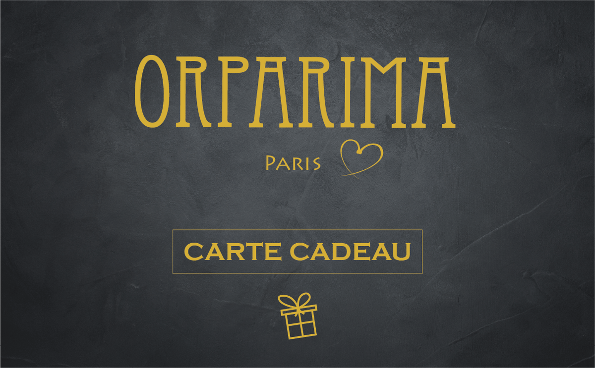 ORPARIMA Cartes Cadeaux