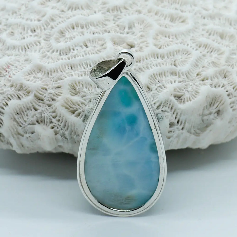 Collier pendentif pierre précieuse quartz bleu naturel Drusy bijoux de mode