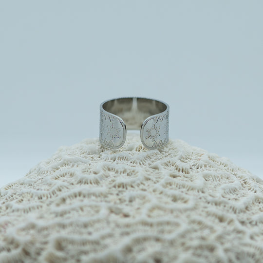 Bague prise en photo de dos, la bague n&