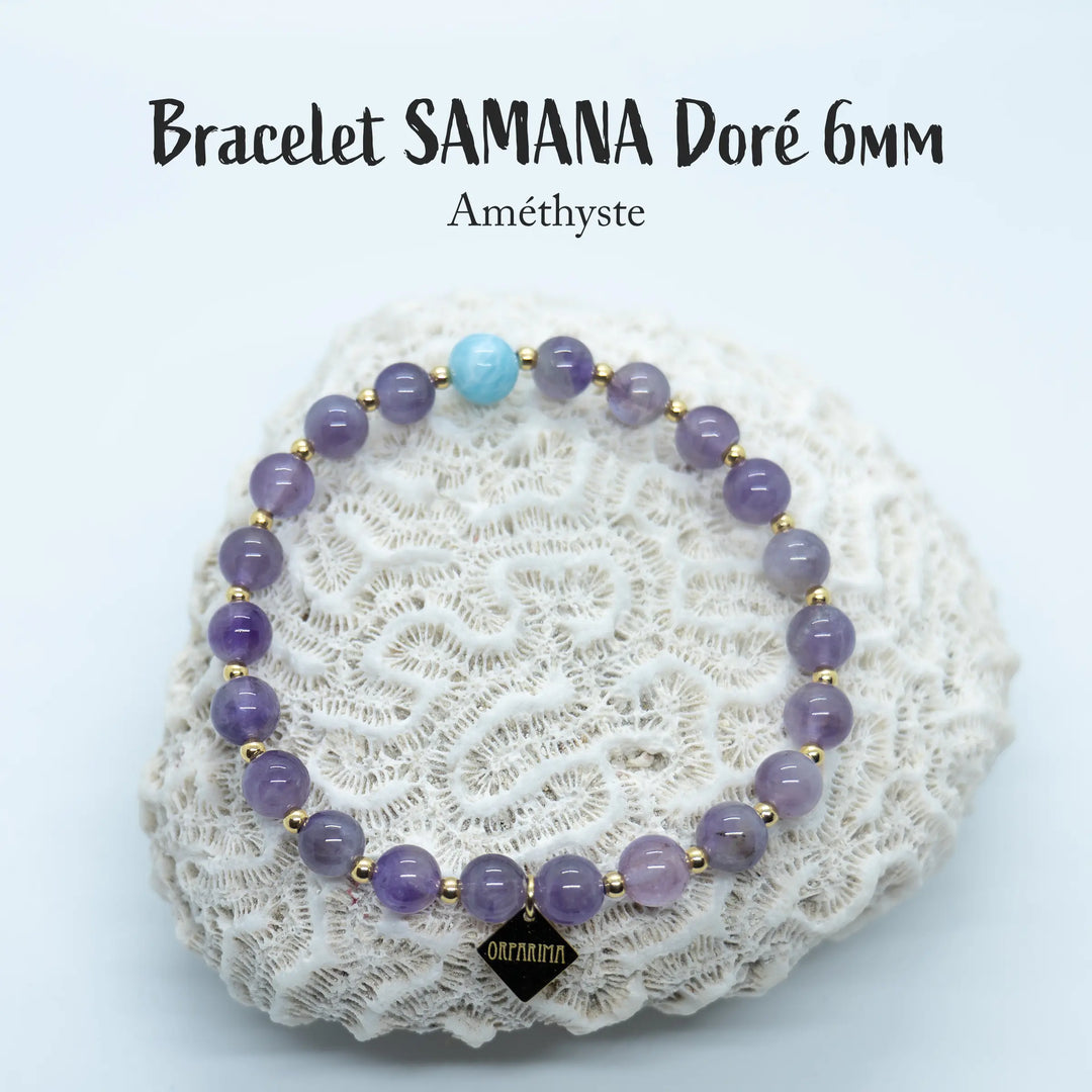 Bracelet en perles de 6mm d&