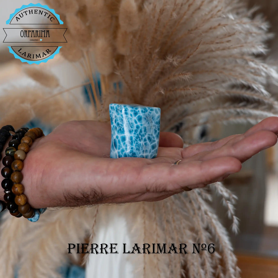 Incroyable pierre de Larimar d&